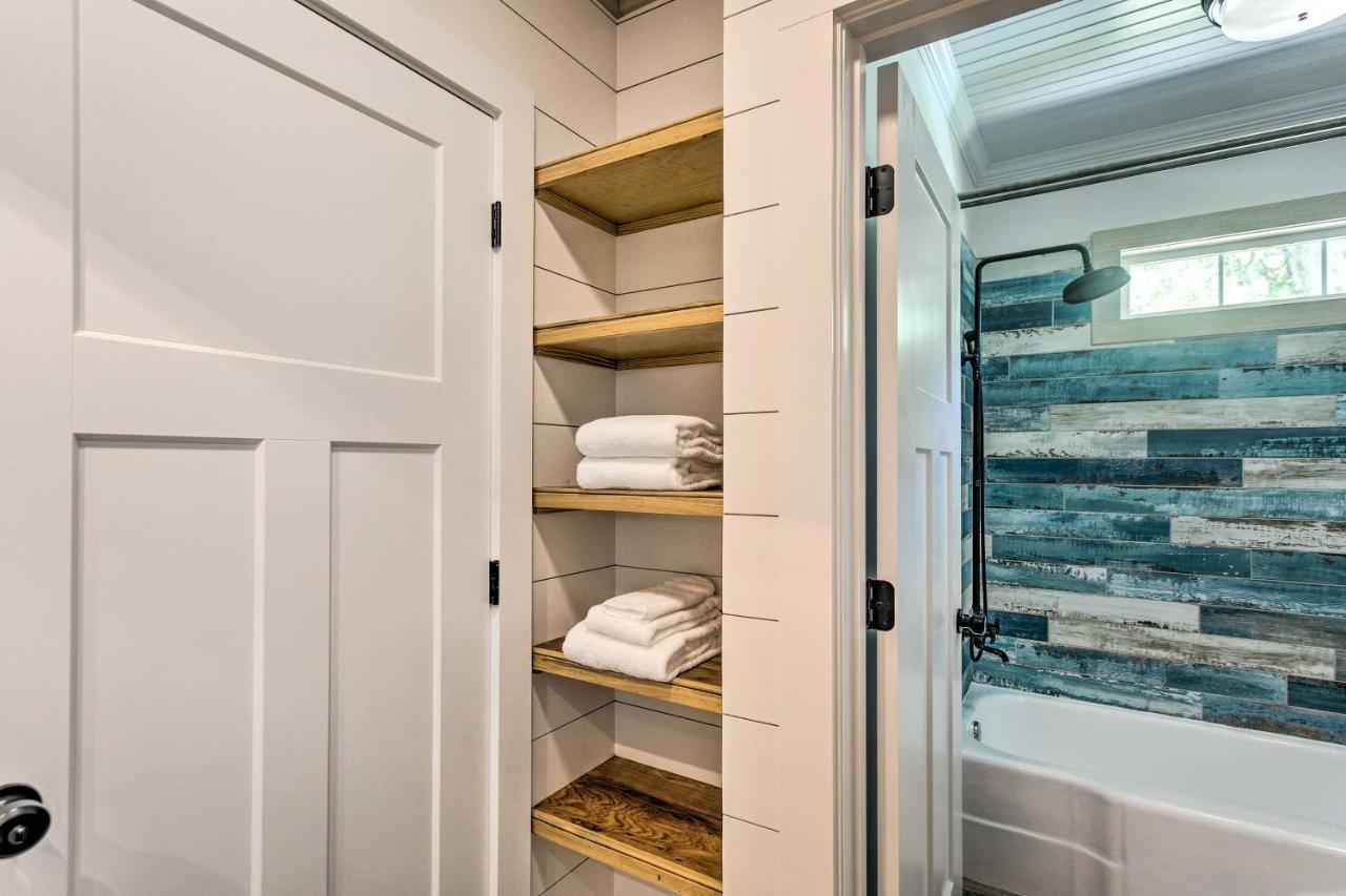 Riverfront Darien Cottage With Private Dock! Exterior foto