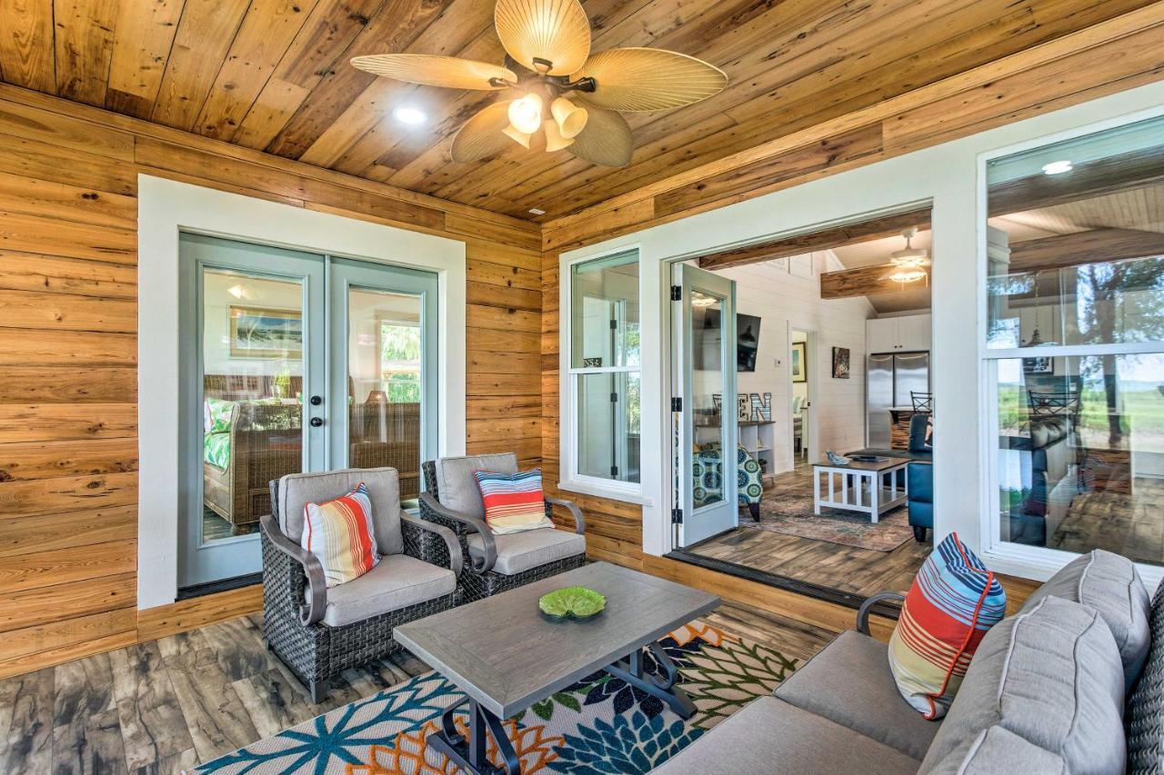 Riverfront Darien Cottage With Private Dock! Exterior foto
