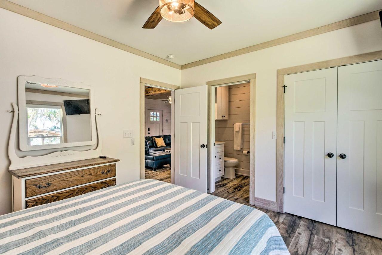 Riverfront Darien Cottage With Private Dock! Exterior foto